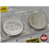 Image 2 : RCM Canada 2014 : $8 Fine Silver Coins (2 Pack) : Timber Wolf (1-1/2 oz) (.9999) (No COA)