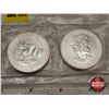 Image 3 : RCM Canada 2014 : $8 Fine Silver Coins (2 Pack) : Timber Wolf (1-1/2 oz) (.9999) (No COA)
