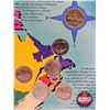 Image 3 : Canada 125 Provincial Coins : 1867-1992 : Collector Card (12 Quarters & 1 Loonie)