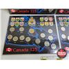 Image 4 : Canada 125 Provincial Coins (4 Sets) : 1867-1992 : Collector Cards (Each Card : 12 Quarters & 1 Loon