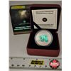 Image 1 : RCM Canada 2012 : Twenty-Five Cent Coloured Coin : Prehistoric Creatures : Pachyrhinosaurus Lakustai