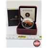 Image 1 : RCM Canada 2012 : $20 Fine Silver Coin : Maple Leaf Crystal Raindrop (COA #3965) (Swarovski Element)