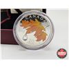 Image 2 : RCM Canada 2012 : $20 Fine Silver Coin : Maple Leaf Crystal Raindrop (COA #3965) (Swarovski Element)