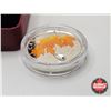 Image 3 : RCM Canada 2012 : $20 Fine Silver Coin : Maple Leaf Crystal Raindrop (COA #3965) (Swarovski Element)