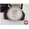 Image 4 : RCM Canada 2012 : $20 Fine Silver Coin : Maple Leaf Crystal Raindrop (COA #3965) (Swarovski Element)