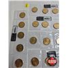Image 2 : Saskatchewan Roughriders Centennial $1 (Loonie) Circulation "5" Packs (2010) (25 Coins Total)