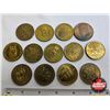 Image 3 : Canada Confederation Tokens - Variety (13) (See Handwritten List in Photos)