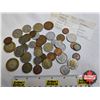 Image 1 : Foreign Coin - Variety (41) : Incl. Mexico; Africa; Great Britain; France; Euro; Austria; Asia; etc