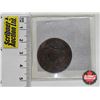 Image 1 : Lower Canada : Bust & Harp 1820 Half Penny Token