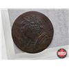 Image 2 : Lower Canada : Bust & Harp 1820 Half Penny Token
