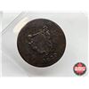 Image 3 : Lower Canada : Bust & Harp 1820 Half Penny Token
