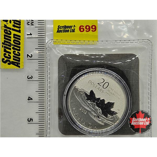 RCM Canada 2012 : $20 Fine Silver Commemorative Coin : Farewell to the Penny (99.99%) (No COA)