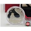 Image 2 : RCM Canada 2017 : $15 Fine Silver Coin : Lunar Lotus : Year of the Rooster (COA #1222) (99.99%)
