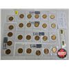 Image 4 : Saskatchewan Roughriders Centennial $1 (Loonie) Circulation "5" Packs (2010) (25 Coins Total)