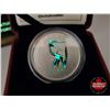 Image 2 : RCM Canada 2013 : Twenty-Five Cent Coloured Coin : Prehistoric Creatures : Quetzalcoatlus (COA #1157