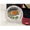 Image 2 : RCM Canada 2015 $20 Fine Silver Coin : Venetian Glass Turtle with Broadleaf Arrowhead Flower (COA #5