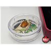 Image 3 : RCM Canada 2015 $20 Fine Silver Coin : Venetian Glass Turtle with Broadleaf Arrowhead Flower (COA #5