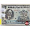 Image 2 : The Royal Bank of Canada $20 Bill 1927 : Neil/Holt #002516