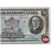 Image 3 : The Royal Bank of Canada $20 Bill 1927 : Neil/Holt #002516