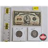 Image 1 : Canada Collector Combo (3) :  - Dominion of Canada 1923 Twenty Five Cent "Shinplaster" : McCavour/Sa