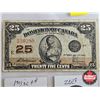 Image 2 : Canada Collector Combo (3) :  - Dominion of Canada 1923 Twenty Five Cent "Shinplaster" : McCavour/Sa