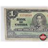 Image 2 : Bank of Canada $1 Bill 1937 : Osborne/Towers #EA5719548 (PMG Certified : Very Fine 20)