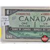 Image 2 : Canada $1 Bill 1954 *Replacement : Beattie/Rasminsky # *IO0609785