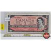 Image 1 : Canada $2 Bill 1954 *Replacement : Lawson/Bouey # *OG0104861