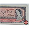 Image 3 : Canada $2 Bill 1954 *Replacement : Lawson/Bouey # *OG0104861