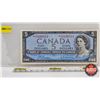 Image 1 : Canada $5 Bill 1954 *Replacement : Beattie/Rasminsky # *VS0199513