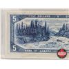 Image 5 : Canada $5 Bill 1954 *Replacement : Beattie/Rasminsky # *VS0199513