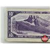 Image 5 : Canada $10 Bill 1954 *Replacement : Beattie/Rasminsky # *BD0412788