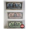 Image 3 : Bank of Canada Bills (6) :  - $50 : Gordon/Towers #BH2302203 - $20 : Gordon/Towers #CE3295051 - $10 