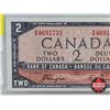 Image 3 : Canada $2 Bill 1954DF "Devil's Face" : Coyne/Towers #BB4691731