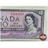 Image 2 : Canada $10 Bill 1954DF "Devil's Face" : Beattie/Coyne #HD3043599