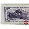 Image 6 : Canada $10 Bill 1954DF "Devil's Face" : Beattie/Coyne #HD3043599