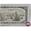 Image 5 : Canada $20 Bill 1954DF "Devil's Face" : Beattie/Coyne #DE9737468