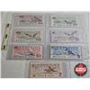 Image 5 : Canada Bills Bird Series (7) : - $1000 : Bonin/Thiessen #EKA3100167 - $100 : Thiessen/Crow #BJC01066