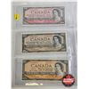 Image 2 : Canada Bills 1954 Series (8) : (Includes $20 Two-Digit S/N#) - $1000 : Lawson/Bouey #AK1111283 - $10