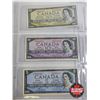 Image 3 : Canada Bills 1954 Series (8) : (Includes $20 Two-Digit S/N#) - $1000 : Lawson/Bouey #AK1111283 - $10