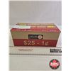 Image 1 : UNOPENED RCM Case Lot : Canada's Last One Cent 2012 : Copper Plated Zinc Variety : Original 50 Roll 