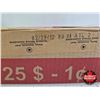 Image 4 : UNOPENED RCM Case Lot : Canada's Last One Cent 2012 : Copper Plated Zinc Variety : Original 50 Roll 