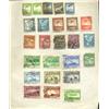 Image 1 : 1930s Peru & Chile Hand Made Stamp Collection Album Page 25 Pieces (STM-0233)