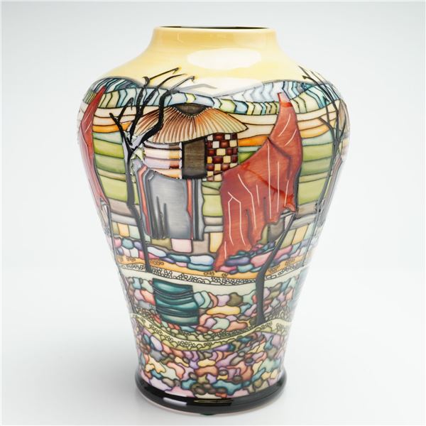 Moorcroft South African Design Competition Winner 2008 Vase