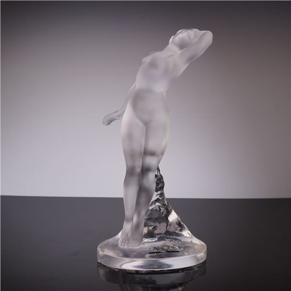 Lalique Danseuse Bras Leves Crystal Figurine