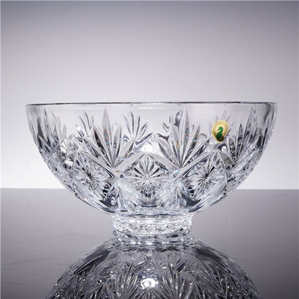 Waterford Crystal Centerpiece Bowl, Normandy Pattern