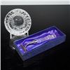 Image 2 : 2pc Waterford Crystal Ashtray and Shaving Razor