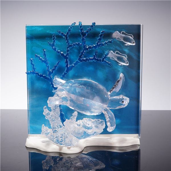 Swarovski Wonders Of The Sea Sculpture, Eternity with Original Box