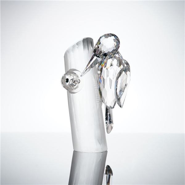 Swarovski SCS 1988 Annual Edition Crystal Woodpeckers Figurine, Sharing 014745