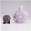 Image 4 : Chinese Carved Lavender Jade Snuff Bottle